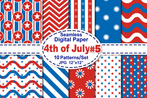 4th of July Seamless Digital Pattern V.5: A Comprehensive Evaluation