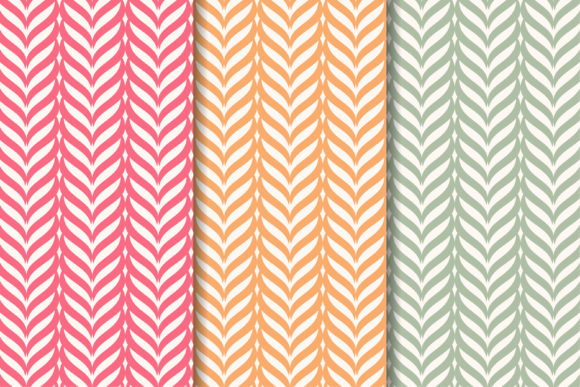 Flat Wave Pastel Pattern