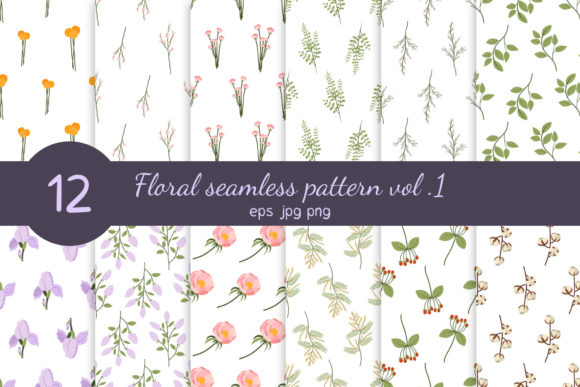 Floral Seamless Pattern Vol 1 – Creative Design Made Easy