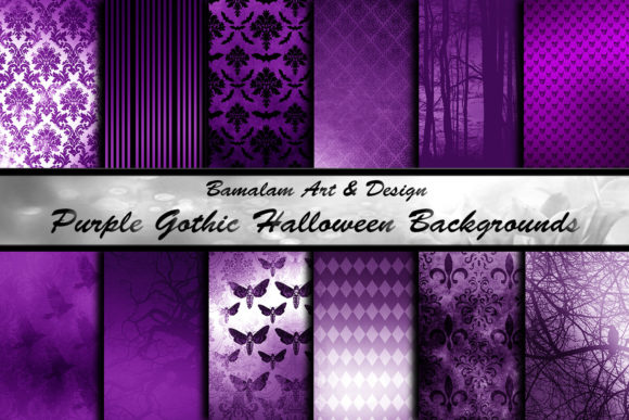 Gothic Purple Halloween