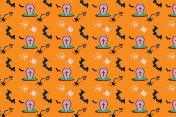 Halloween Patterns Icon-019: A Creative Halloween Resource