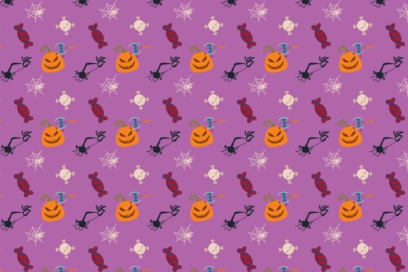Halloween Patterns Icon-037: A Versatile Resource for Creative Projects