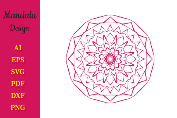 Mandala Design for Patterns Vol.39
