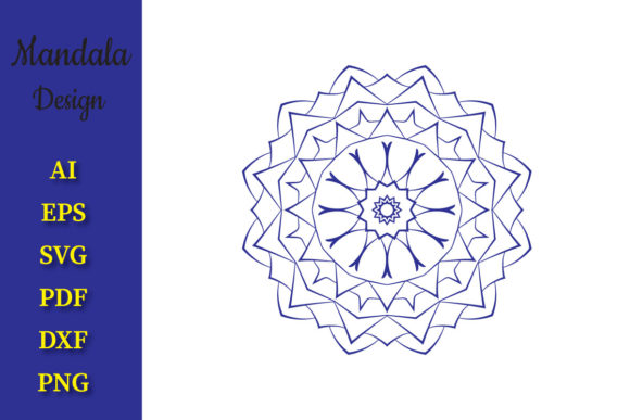 Mandala Design for Patterns Vol.46