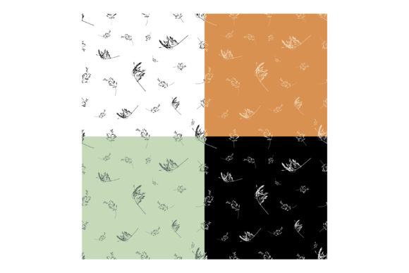 Patterns with Cereal Grass Leaves: A Versatile Design Element for Fabric and Decoration