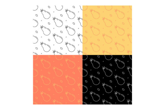 Patterns with Sweet Pear and Leaf: A Strategic Design Element for Creative and Business Success