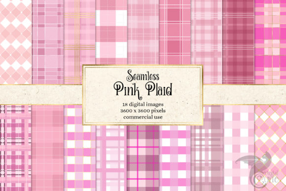 Pink Plaid Digital Paper: A Versatile Creative Resource for Designers and Crafters