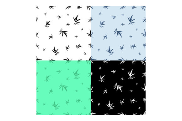 Seamless Patterns with Cereal Grass