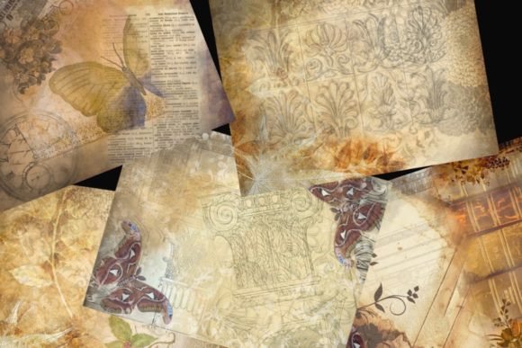 SHABBY CHIC Junk Journal Printable Paper: A Versatile Resource for Creative Projects