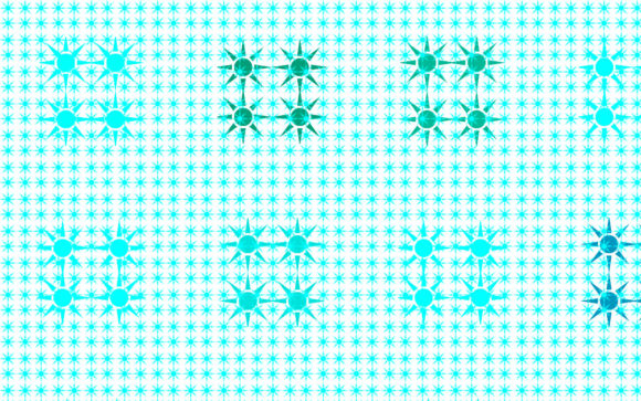 Textile Patterns Design Trampleted