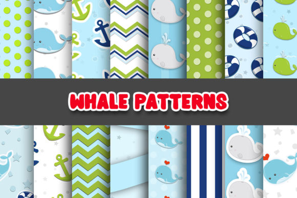 Whale Digital Papers: Creative Inspiration